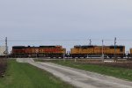 UP 4111 BNSF 5456
